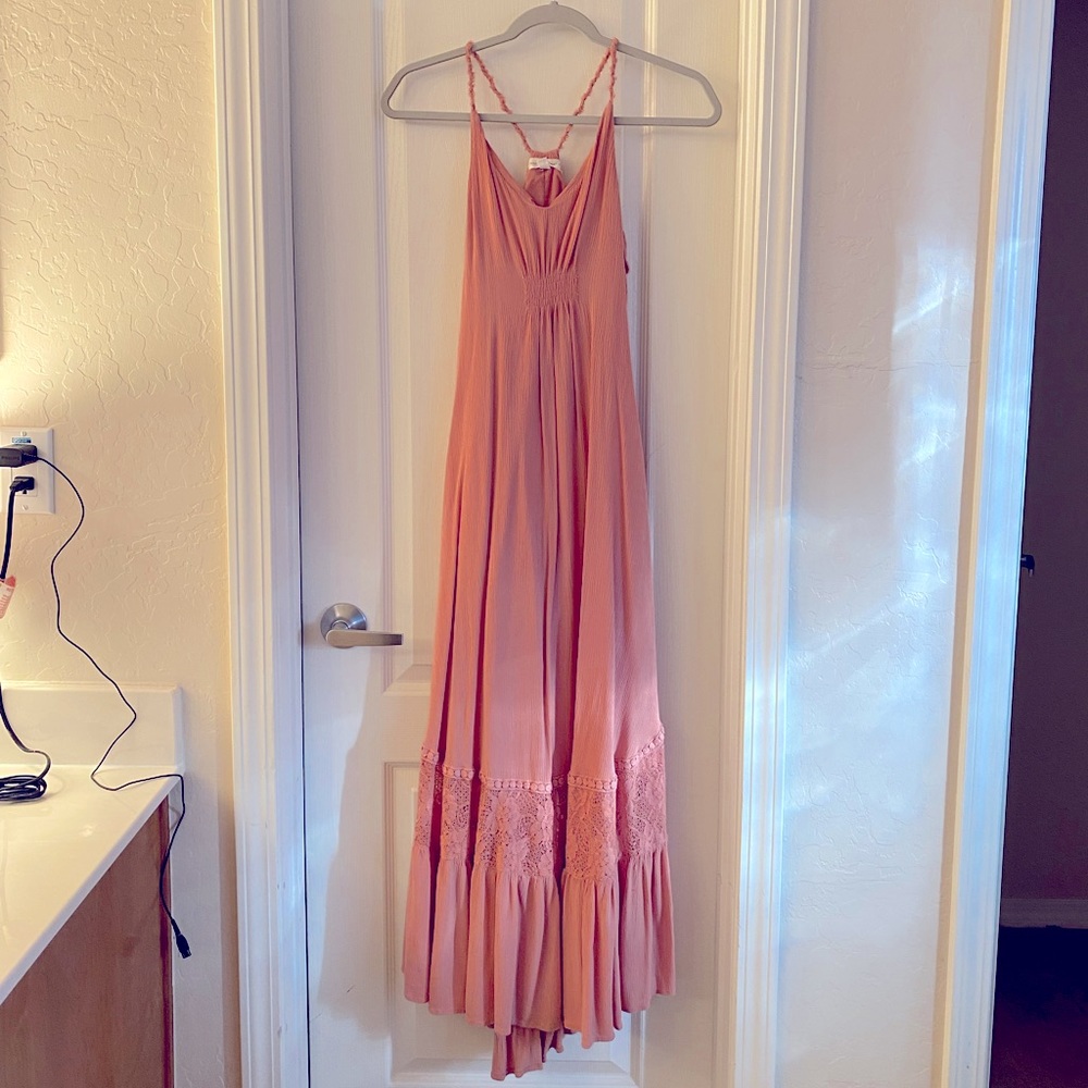 Dusty Pink Summer Dress